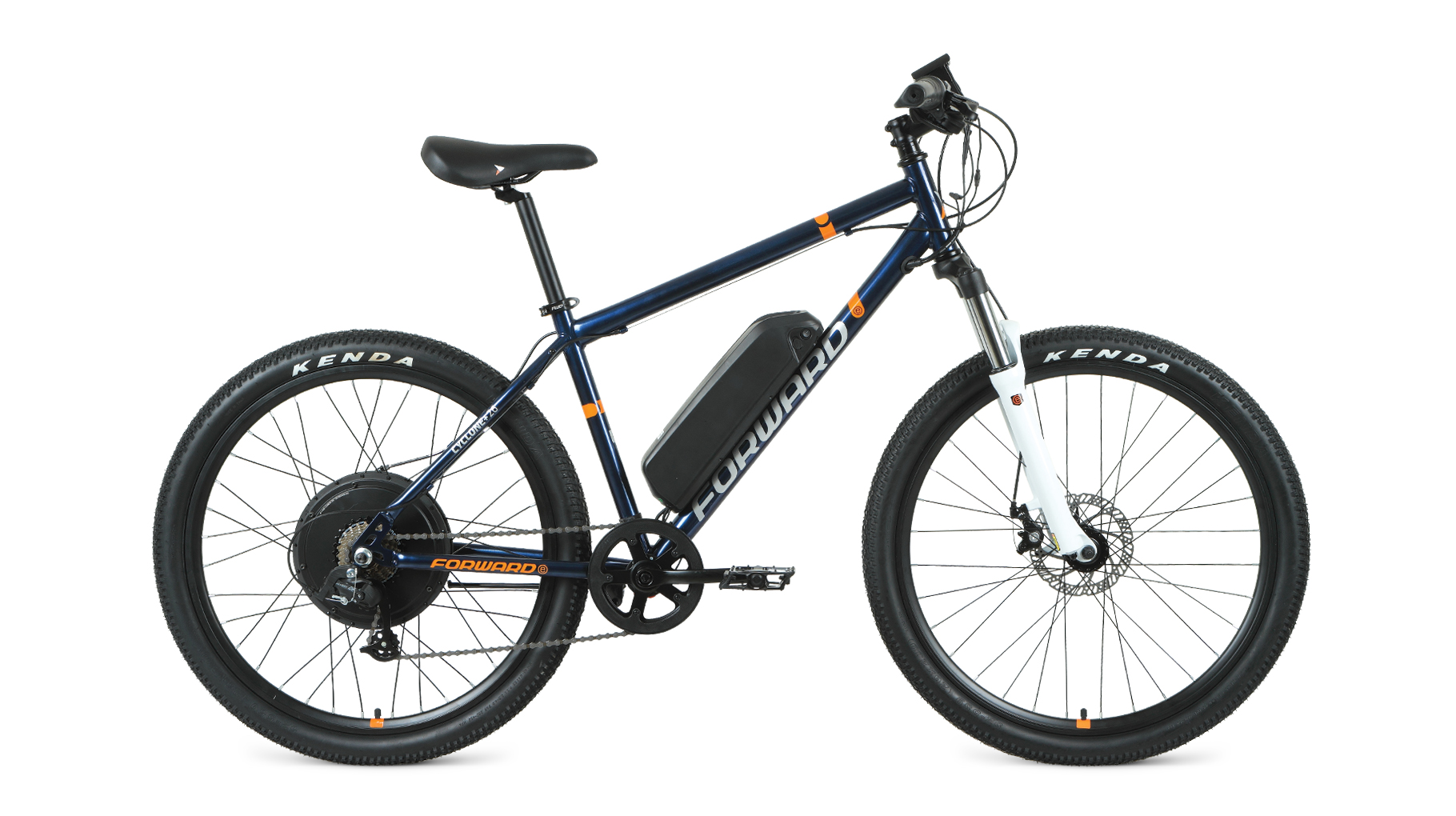 Электровелосипед E-FORWARD CYCLONE PLUS 26" 2.0 disc 500w