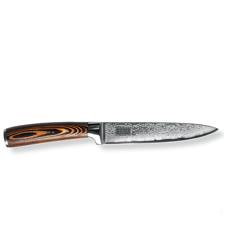 Универсальный нож Mikadzo Damascus Suminagashi