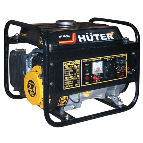 Бензиновый электрогенератор Huter HT1000L