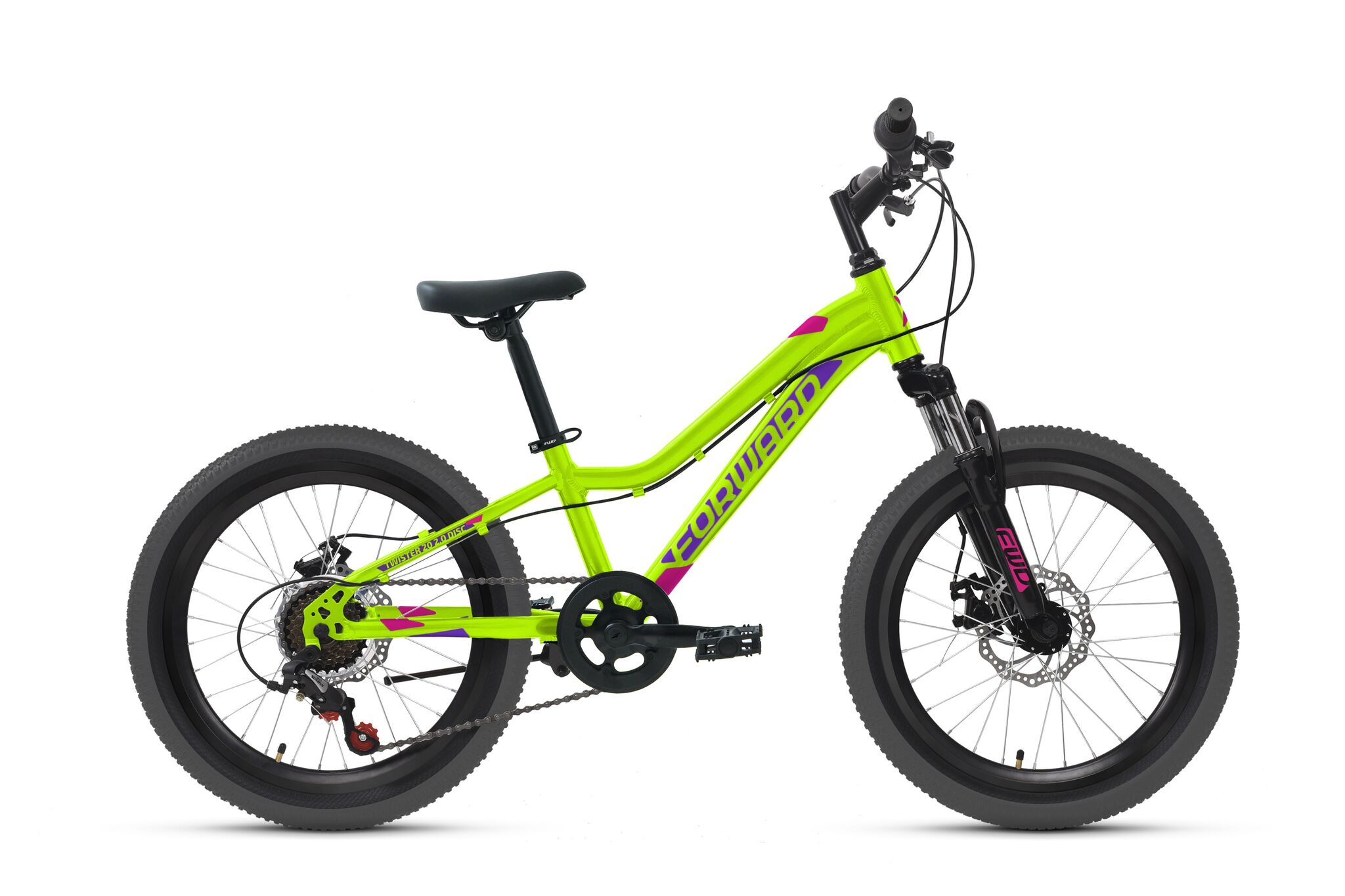 Велосипед детский FORWARD TWISTER 20 2.0 DISC (2020-2021)