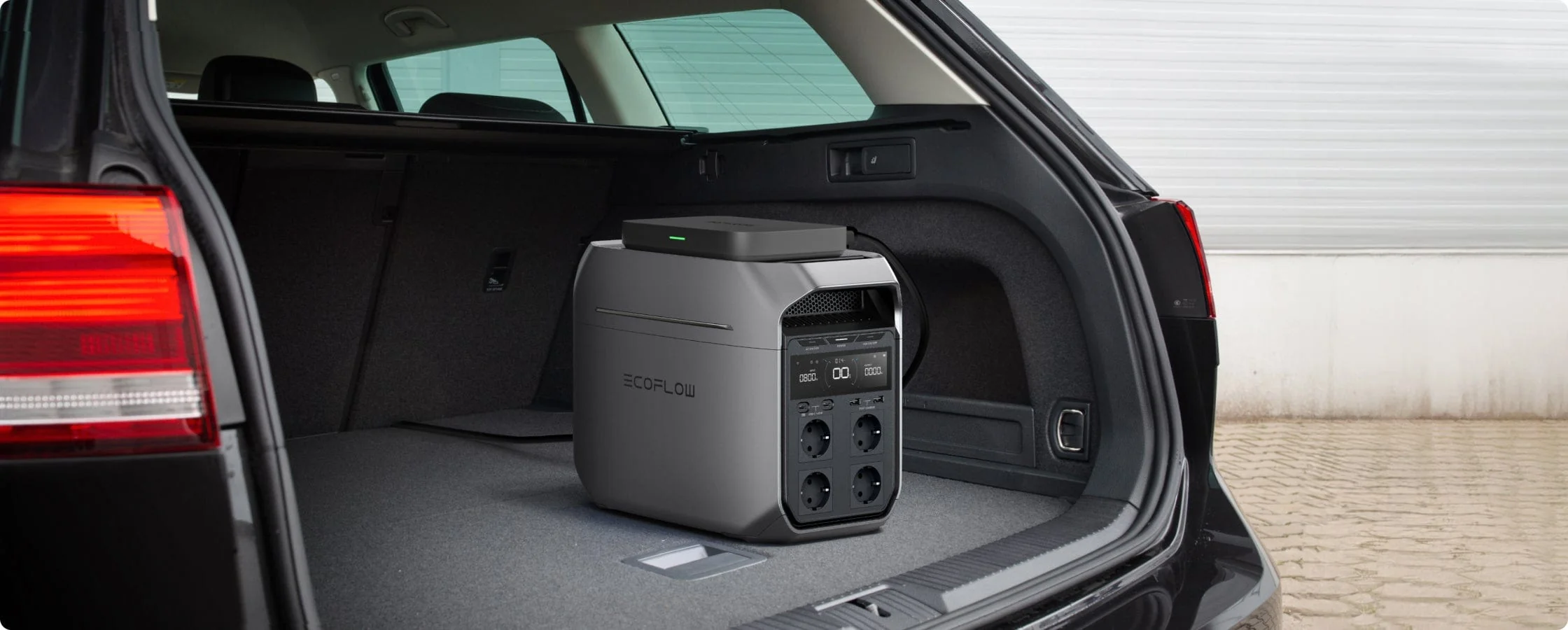 Зарядка EcoFlow DELTA 3 от автомобиля