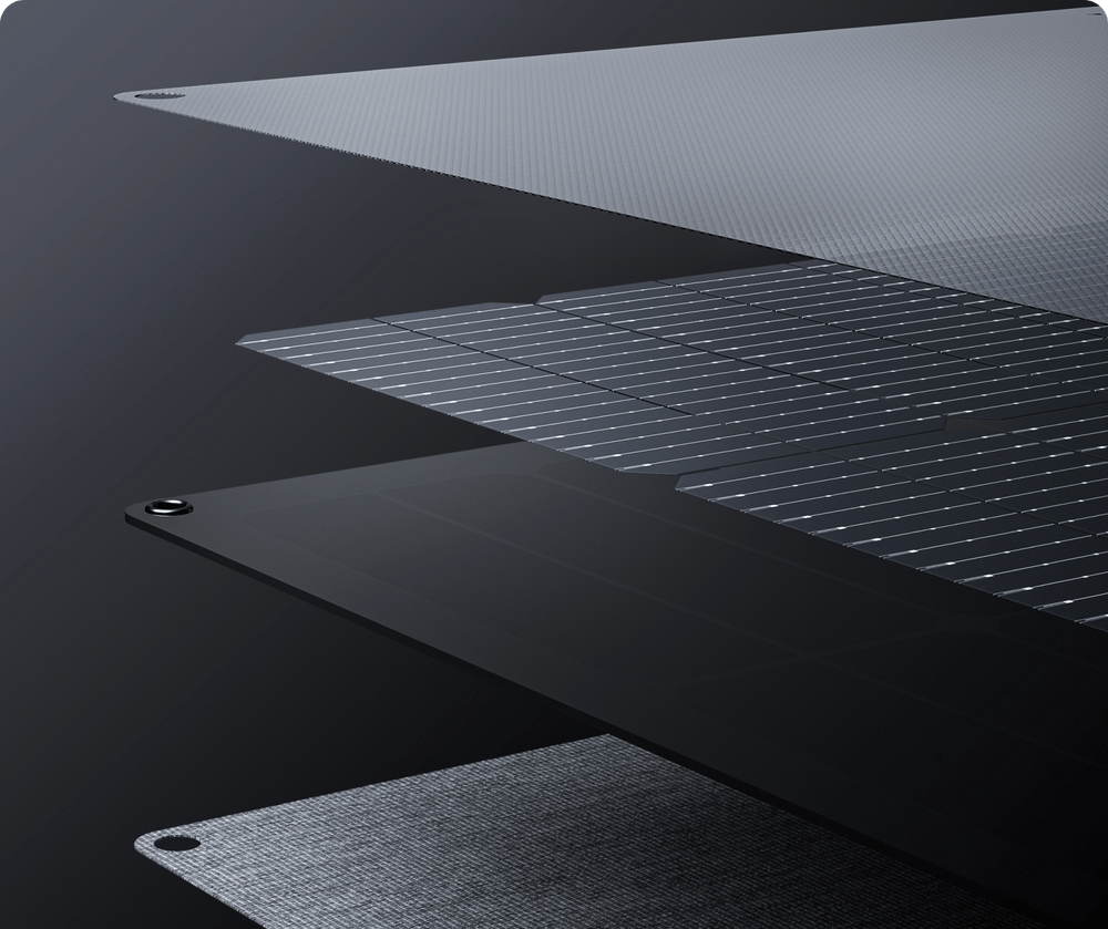 Солнечная панель EcoFlow NextGen 220 Вт - выдерживает нагрев