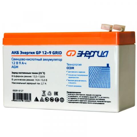 АКБ Энергия GP 12-9 Grid - Фото1
