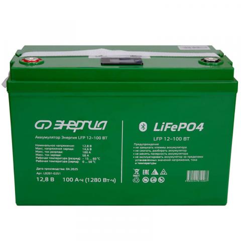 Аккумулятор Энергия LFP 12-100 BT - Фото2