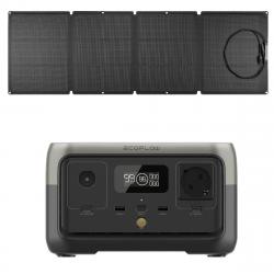 Комплект EcoFlow RIVER 2 + солнечная панель 110W