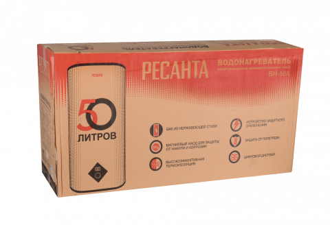 Водонагреватель накопительный ВН-50А - Фото26568