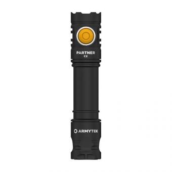 Тактический фонарь Armytek Partner C2 Magnet USB (теплый свет) (Уцененный товар)