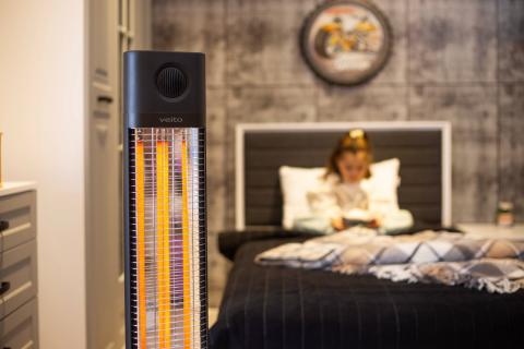 Карбоновый инфракрасный обогреватель Veito CH1800 RT Black - Фото3