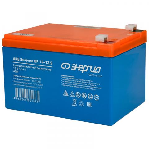 АКБ Энергия GP 12–12 S - Фото1