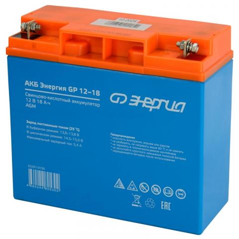 АКБ Энергия GP 12-18 - Фото1