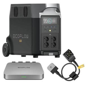 Комплект EcoFlow DELTA Pro + Микроинвертор PowerStream 800 Вт