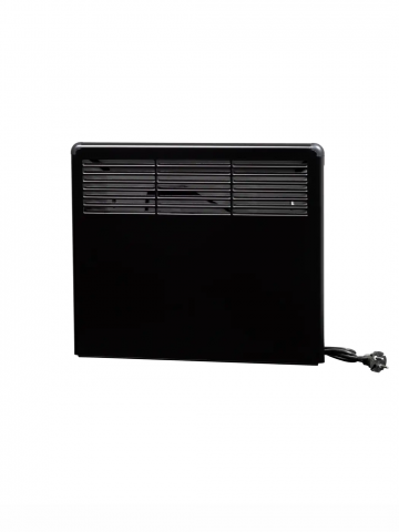 Конвектор электрический Ensto EPHBMB02PR 250Вт (черный, механический термостат, вилка) - Фото1