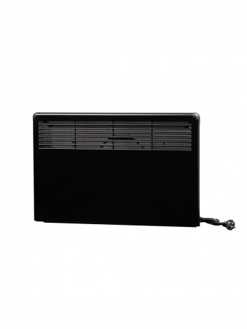 Конвектор электрический Ensto EPHBMB05PR 500Вт (черный, механический термостат, вилка) - Фото1
