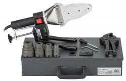 Паяльник для пластиковых труб FUSION SF3-SET (700вт, +50/+300˚C, кейс металл)