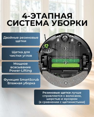 Робот-пылесос iRobot Roomba Combo J9+ - Фото5