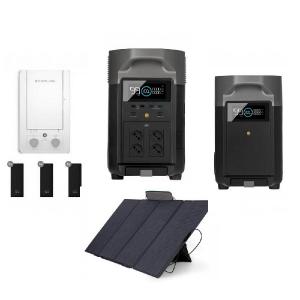 Комплект EcoFlow Smart Home Panel Combo + DELTA Pro + Внешняя батарея для EcoFlow DELTA Pro + Солнечная панель EcoFlow 400W