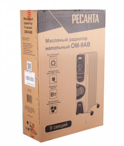 Масляный радиатор ОМ-9АВ Ресанта - Фото6