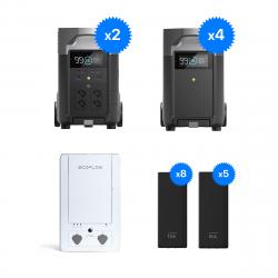 Комплект EcoFlow Smart Home Panel Combo + 2 DELTA Pro + 4 внешних батареи для EcoFlow DELTA Pro