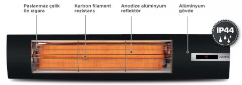 Карбоновый инфракрасный обогреватель Veito Space S - Фото2