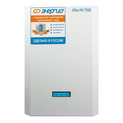Стабилизатор напряжения Энергия Ultra 7500 (HV) - Фото0