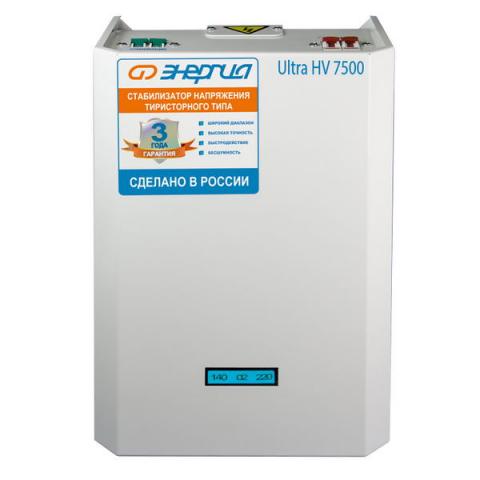Стабилизатор напряжения Энергия Ultra 7500 (HV) - Фото1
